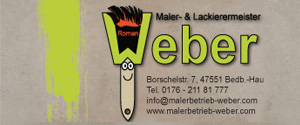 Weber Anzeige 300x125